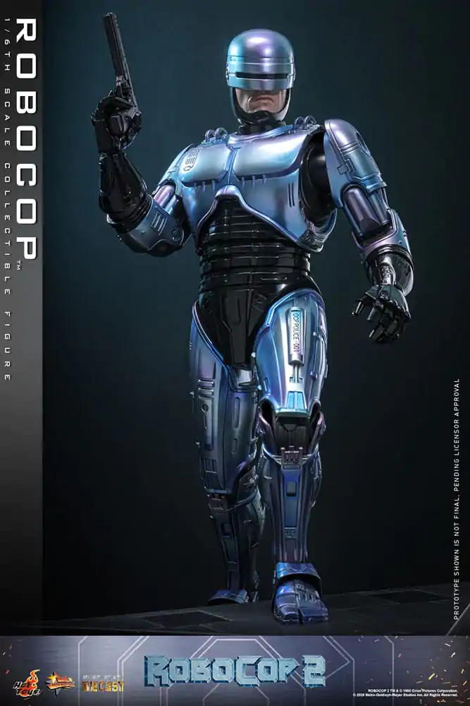 RoboCop 2 Movie Masterpiece Diecast Figura de actiune 1/6 RoboCop 30 cm poza produsului
