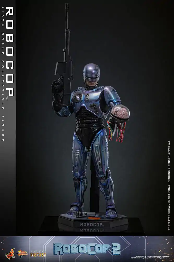 RoboCop 2 Movie Masterpiece Diecast Figura de actiune 1/6 RoboCop 30 cm poza produsului