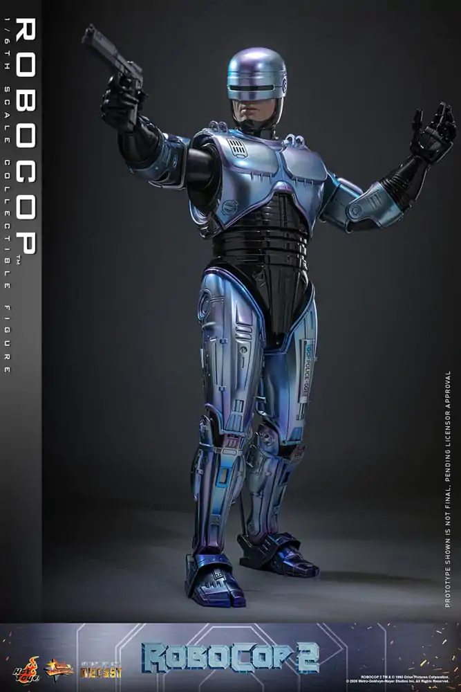 RoboCop 2 Movie Masterpiece Diecast Figura de actiune 1/6 RoboCop 30 cm poza produsului