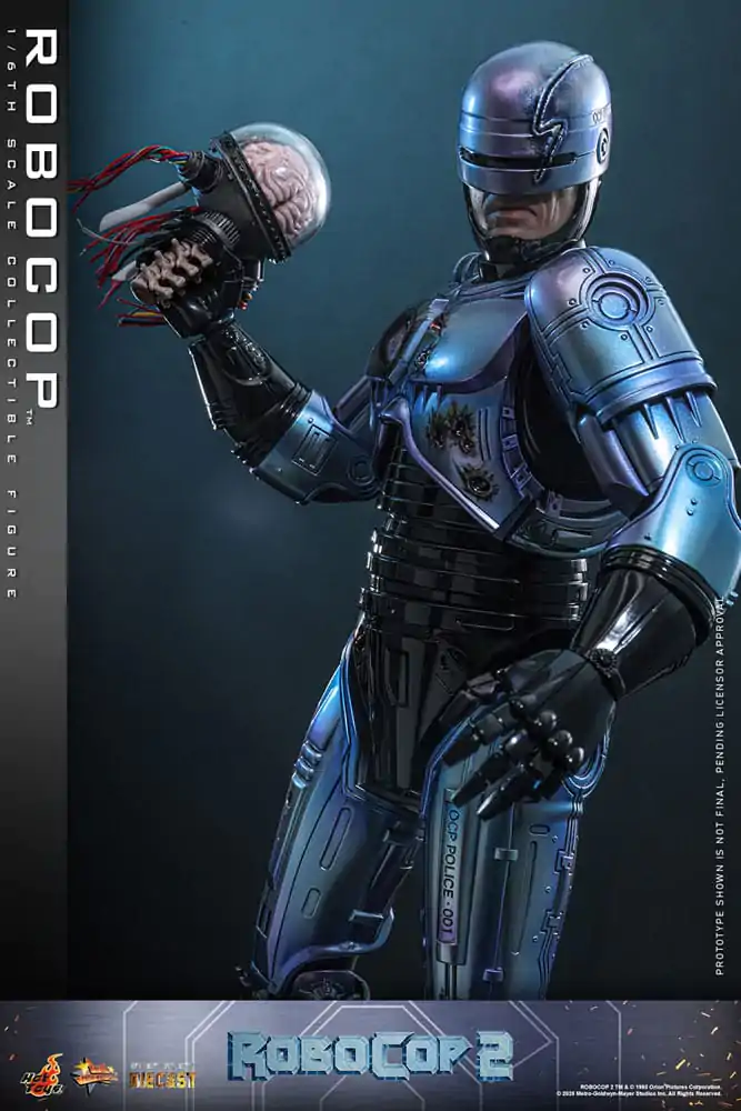RoboCop 2 Movie Masterpiece Diecast Figura de actiune 1/6 RoboCop 30 cm poza produsului