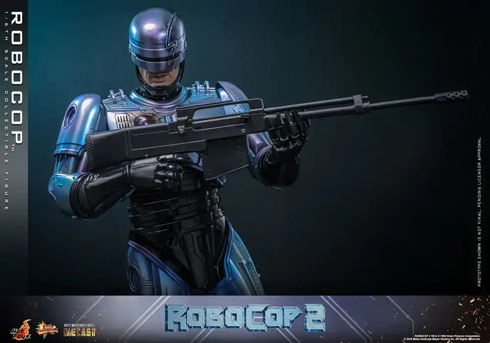 RoboCop 2 Movie Masterpiece Diecast Figura de actiune 1/6 RoboCop 30 cm poza produsului