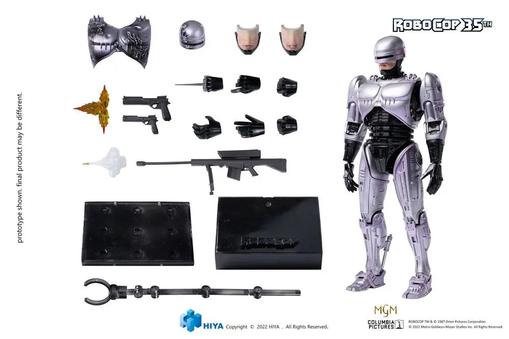Robocop Exquisite Super Figurina de actiune 1/12 Robocop 16 cm poza produsului