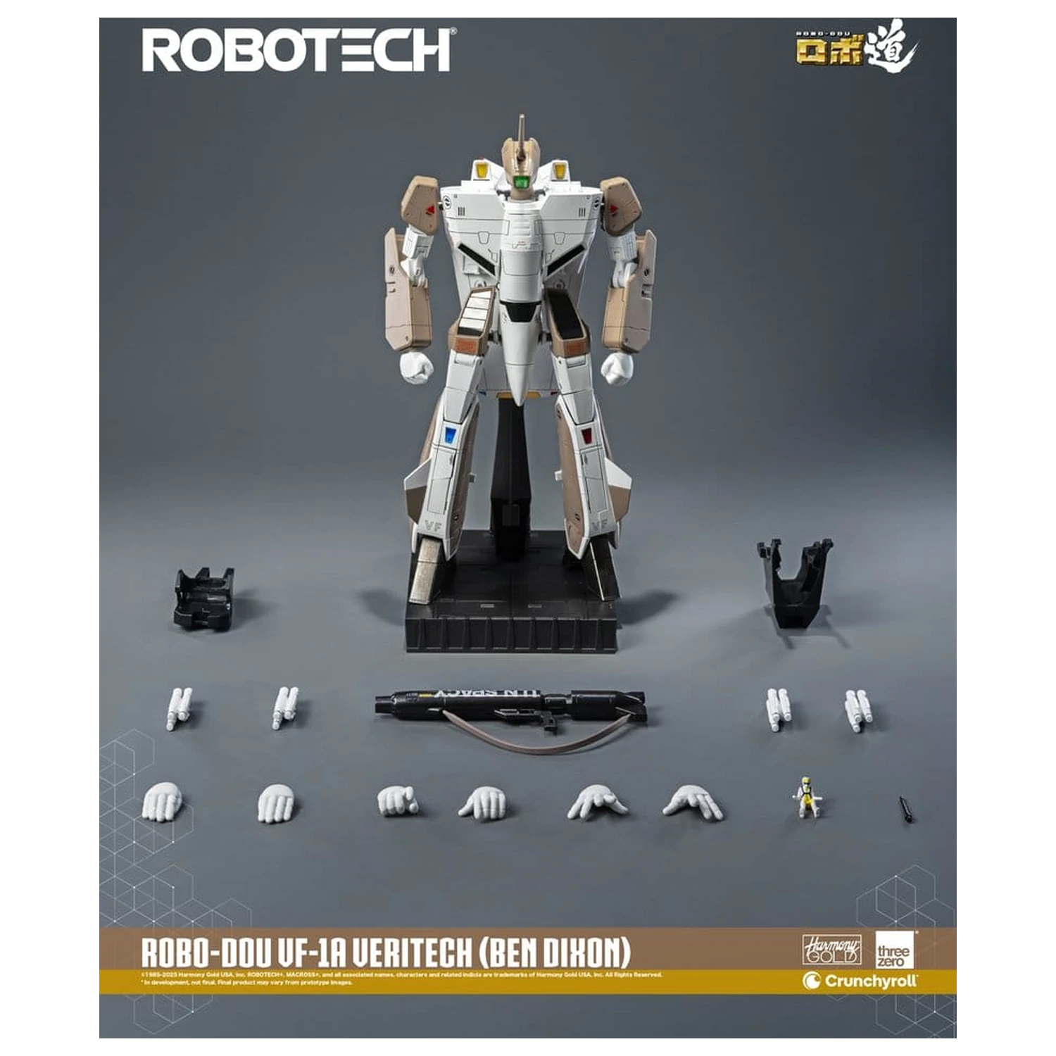 Robotech Action Figure ROBO-DOU VF-1A Veritech (Ben Dixon) 20 cm poza produsului