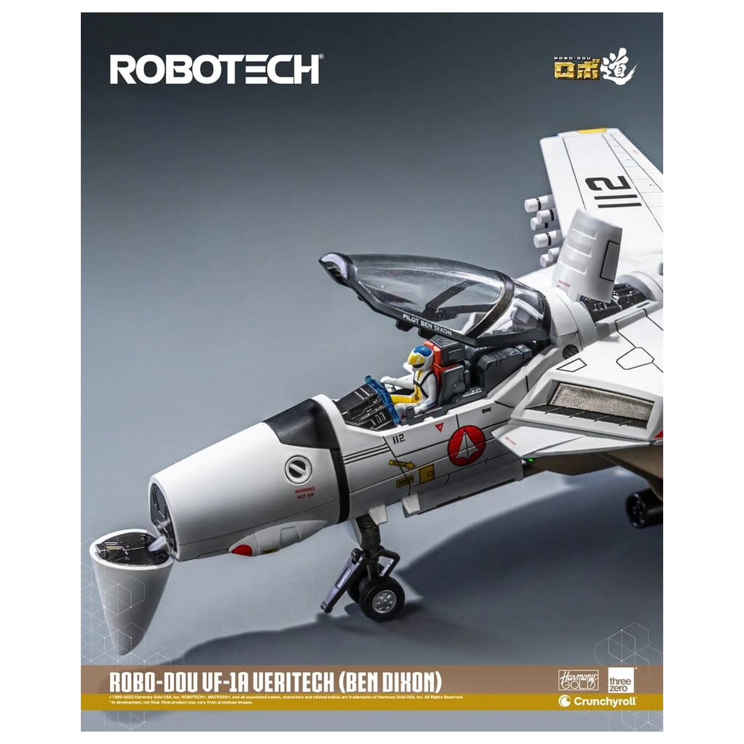 Robotech Action Figure ROBO-DOU VF-1A Veritech (Ben Dixon) 20 cm poza produsului