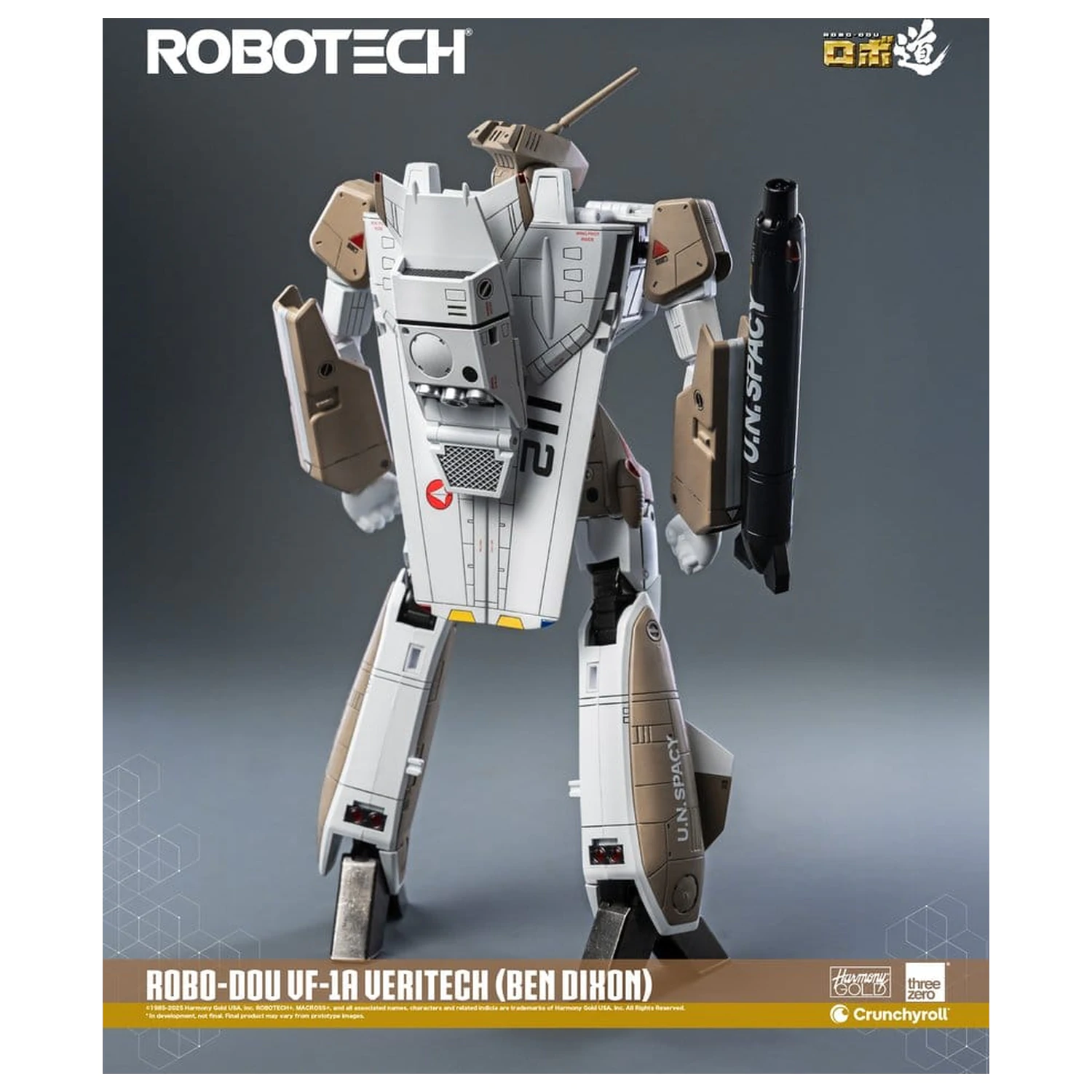 Robotech Action Figure ROBO-DOU VF-1A Veritech (Ben Dixon) 20 cm poza produsului