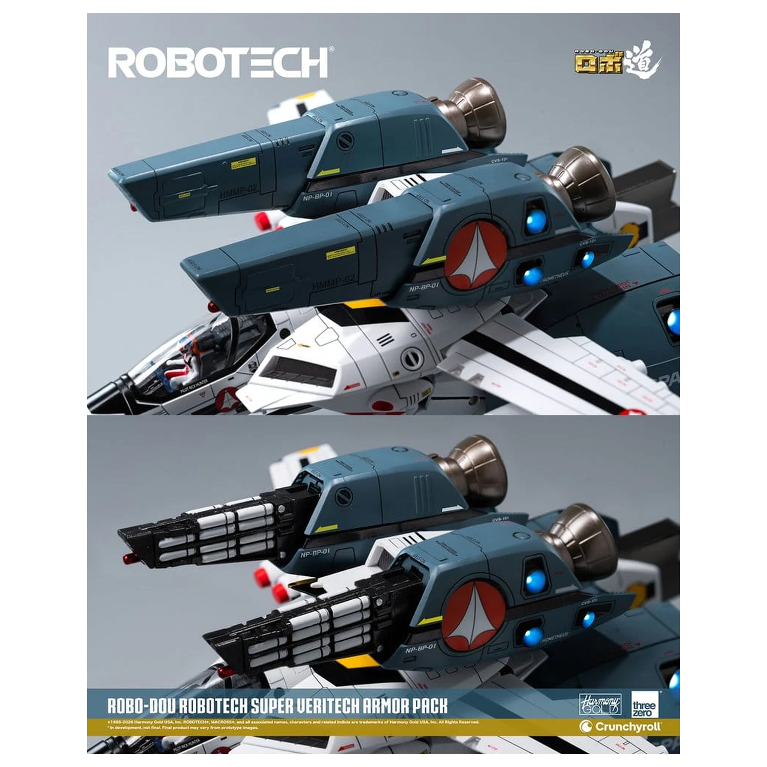 Robotech Robo-Dou Set Accesorii Pachet Armura Super Veritech poza produsului