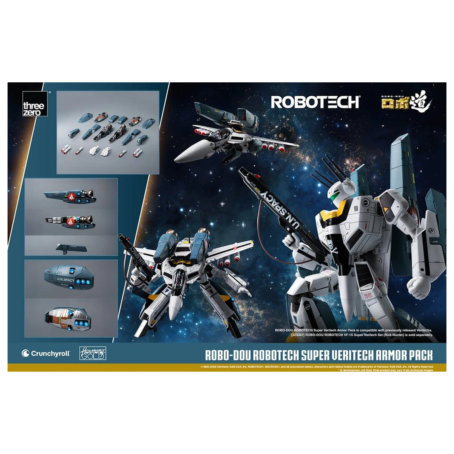 Robotech Robo-Dou Set Accesorii Pachet Armura Super Veritech poza produsului