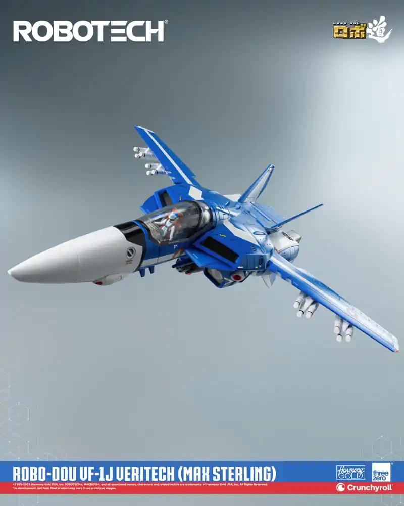 Figurină de acțiune Robotech ROBO-DOU VF-1J Veritech (Max Sterling) 20 cm poza produsului