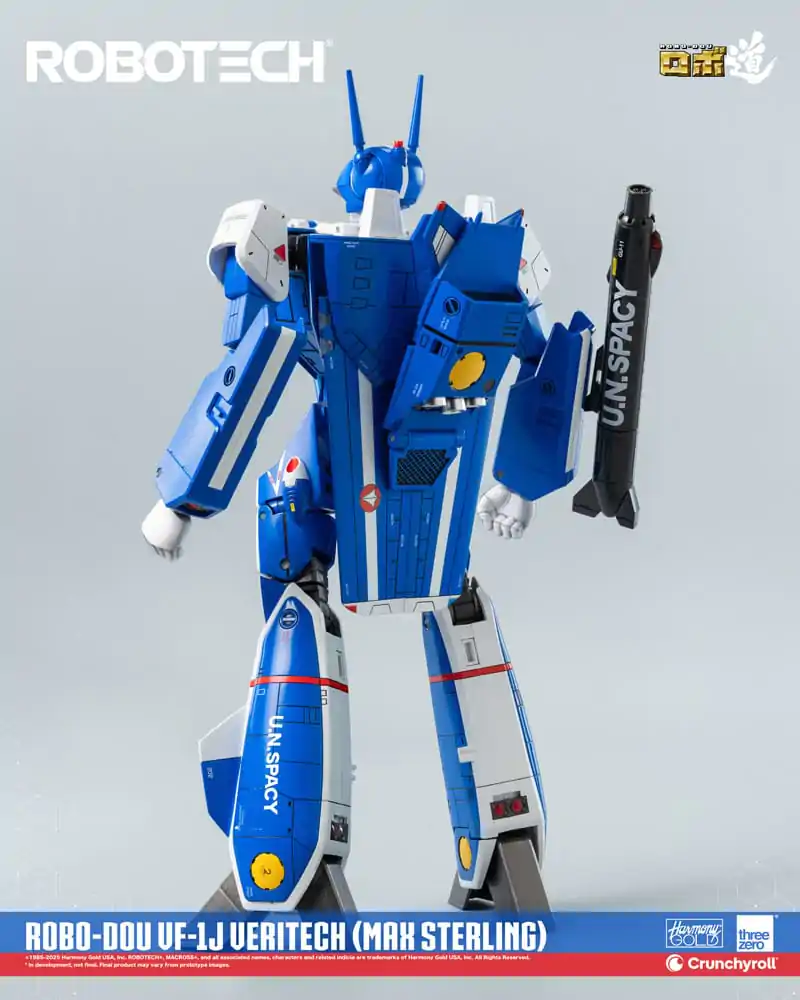 Figurină de acțiune Robotech ROBO-DOU VF-1J Veritech (Max Sterling) 20 cm poza produsului