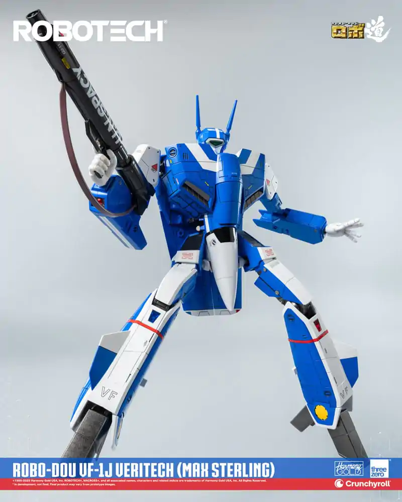 Figurină de acțiune Robotech ROBO-DOU VF-1J Veritech (Max Sterling) 20 cm poza produsului