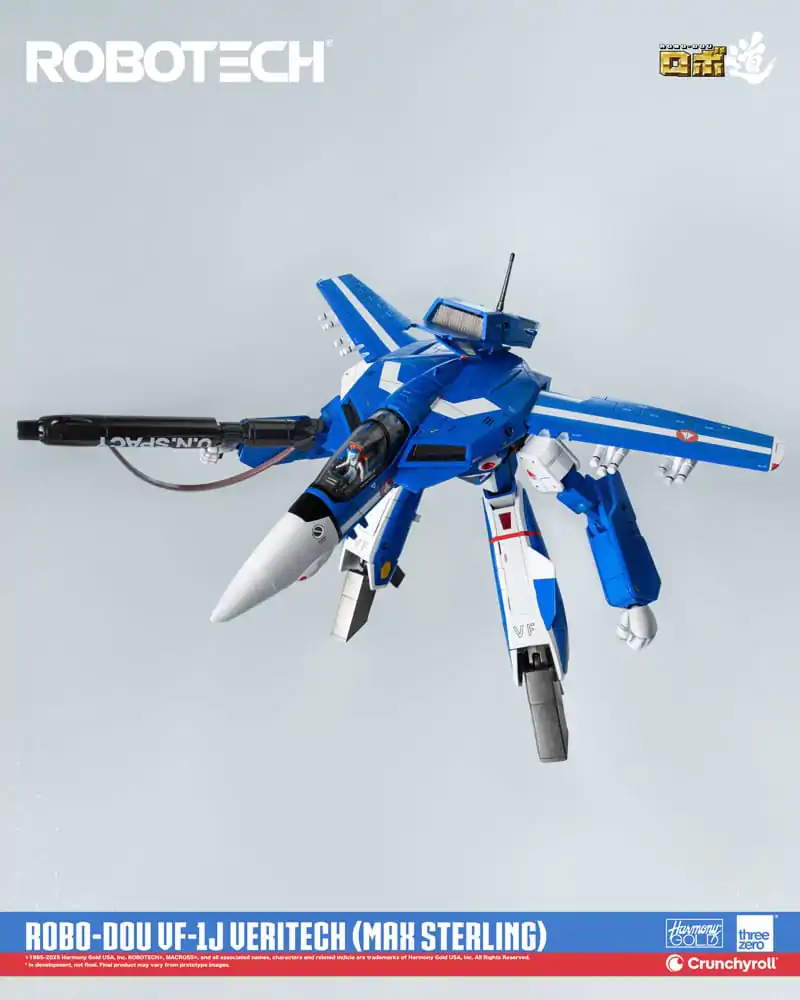 Figurină de acțiune Robotech ROBO-DOU VF-1J Veritech (Max Sterling) 20 cm poza produsului