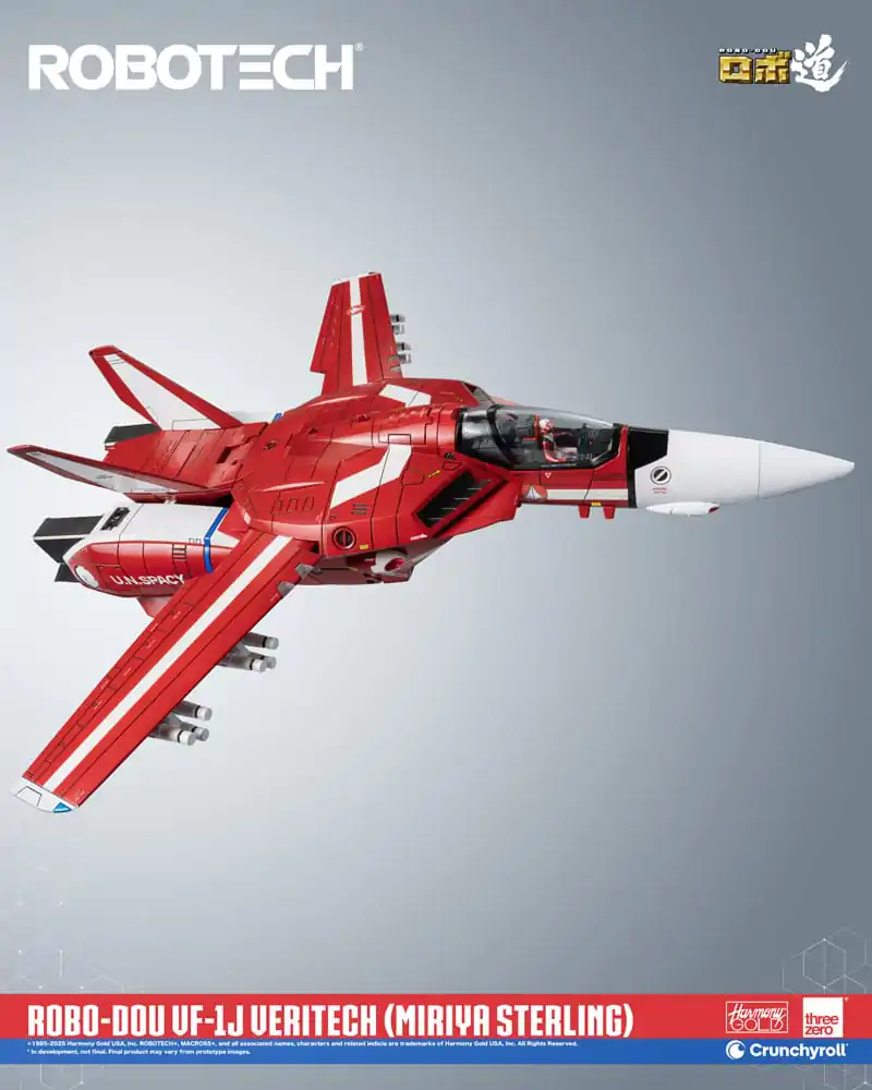 Figurină de acțiune Robotech ROBO-DOU VF-1J Veritech (Miriya Sterling) 20 cm poza produsului