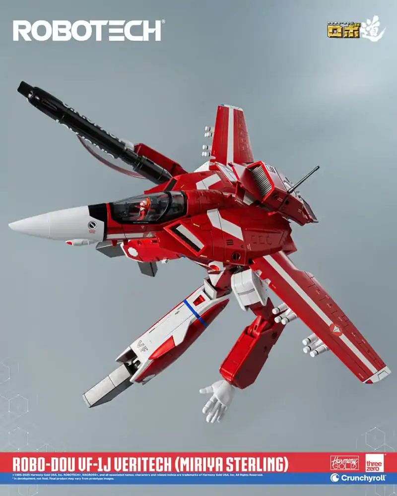 Figurină de acțiune Robotech ROBO-DOU VF-1J Veritech (Miriya Sterling) 20 cm poza produsului