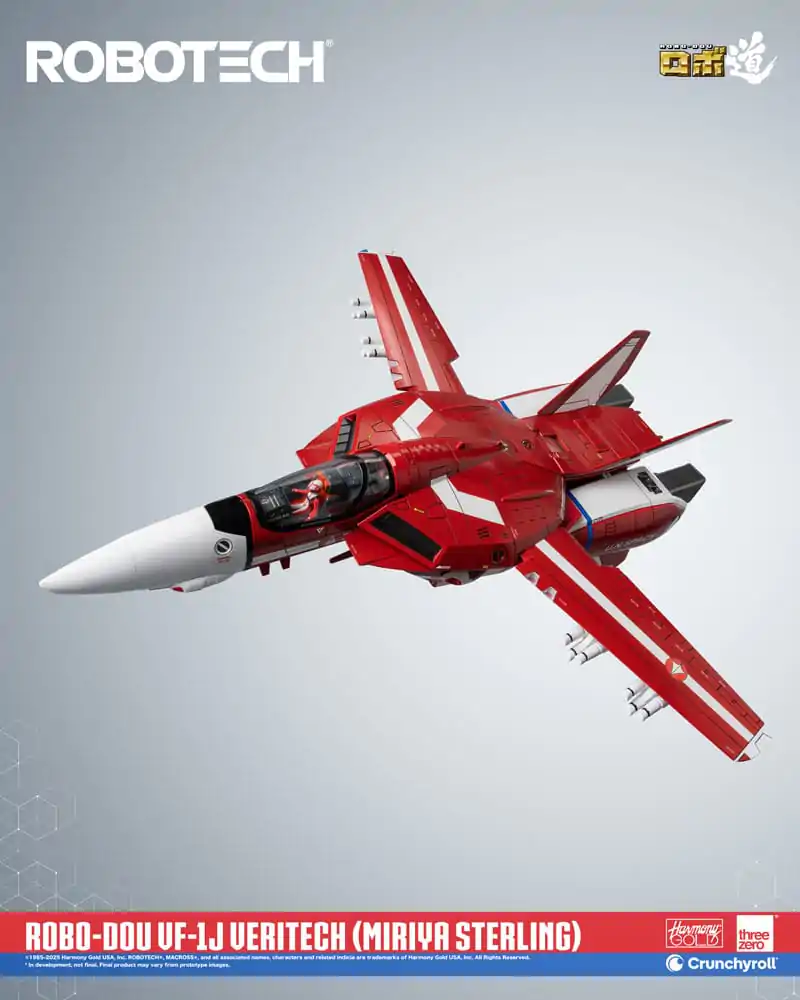 Figurină de acțiune Robotech ROBO-DOU VF-1J Veritech (Miriya Sterling) 20 cm poza produsului