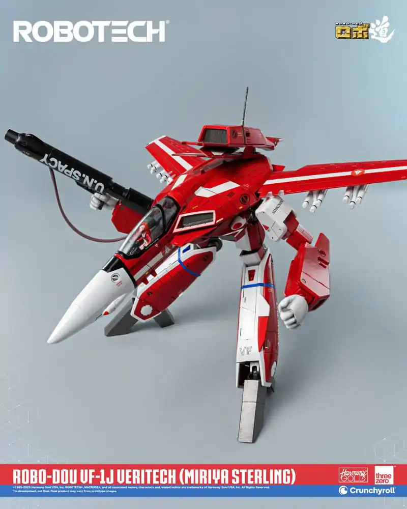 Figurină de acțiune Robotech ROBO-DOU VF-1J Veritech (Miriya Sterling) 20 cm poza produsului