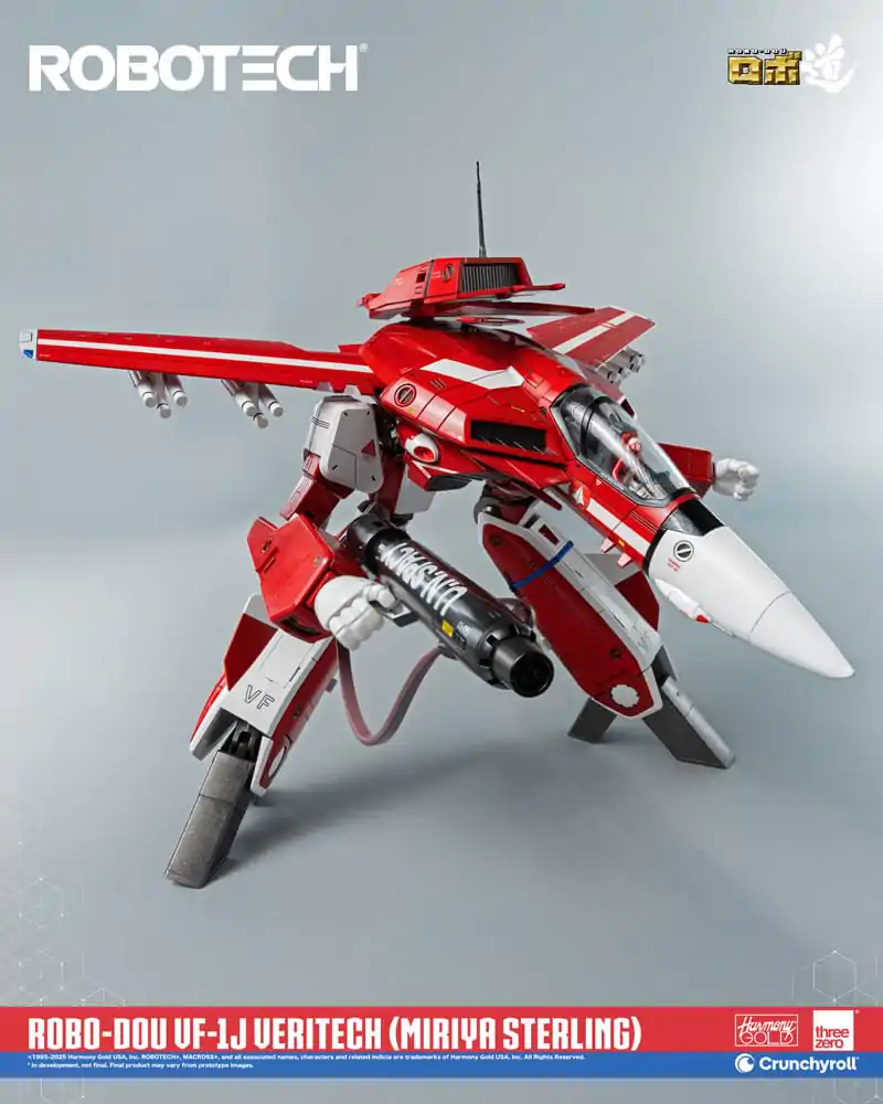 Figurină de acțiune Robotech ROBO-DOU VF-1J Veritech (Miriya Sterling) 20 cm poza produsului