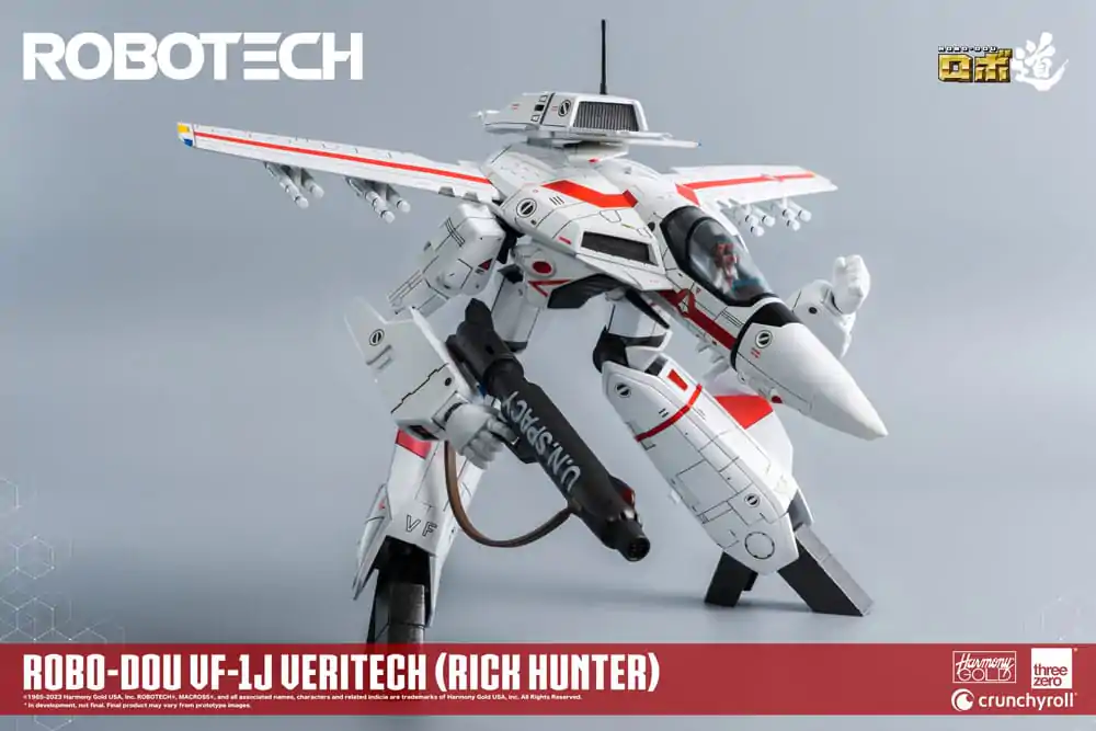 Figurină de acțiune Robotech ROBO-DOU VF-1J Veritech (Rick Hunter) 20 cm poza produsului