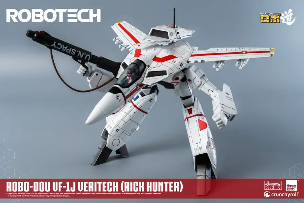 Figurină de acțiune Robotech ROBO-DOU VF-1J Veritech (Rick Hunter) 20 cm poza produsului