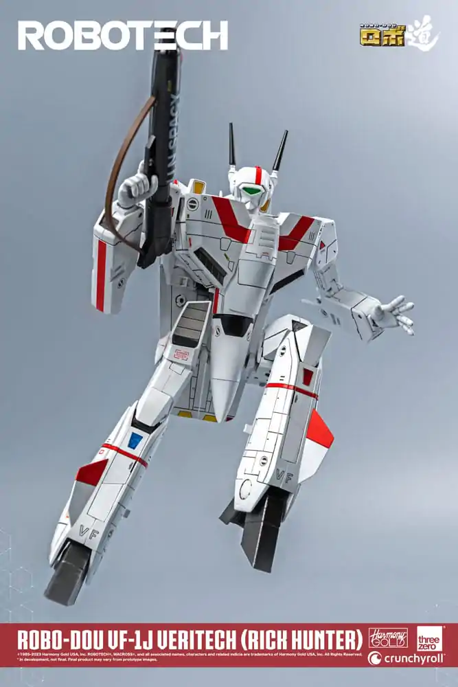 Figurină de acțiune Robotech ROBO-DOU VF-1J Veritech (Rick Hunter) 20 cm poza produsului