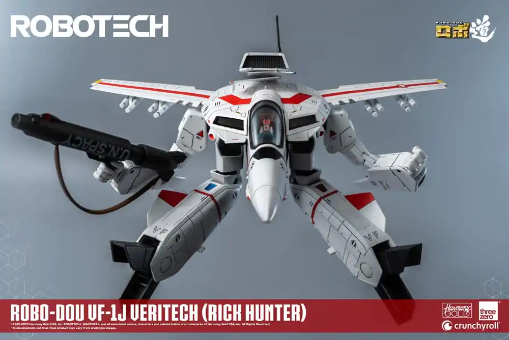 Figurină de acțiune Robotech ROBO-DOU VF-1J Veritech (Rick Hunter) 20 cm poza produsului