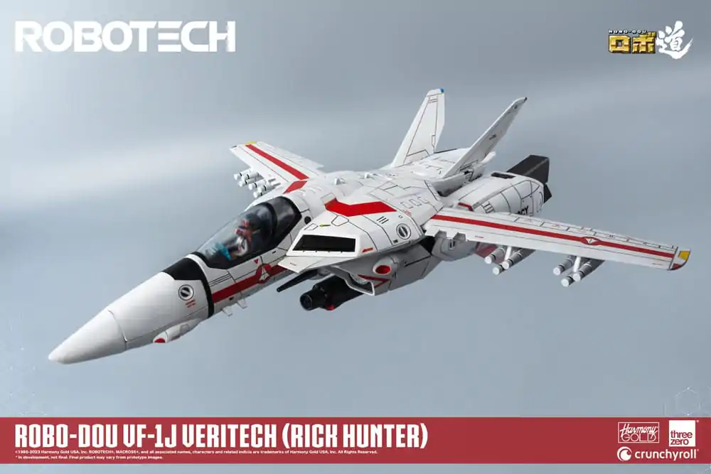 Figurină de acțiune Robotech ROBO-DOU VF-1J Veritech (Rick Hunter) 20 cm poza produsului