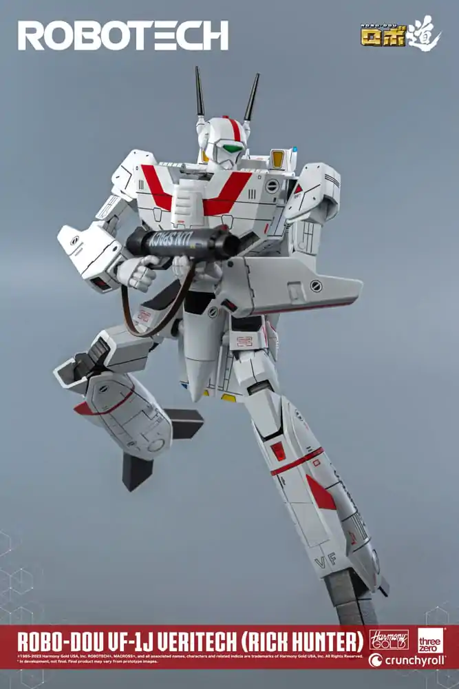 Figurină de acțiune Robotech ROBO-DOU VF-1J Veritech (Rick Hunter) 20 cm poza produsului