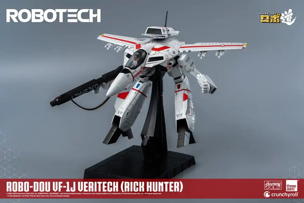 Figurină de acțiune Robotech ROBO-DOU VF-1J Veritech (Rick Hunter) 20 cm poza produsului