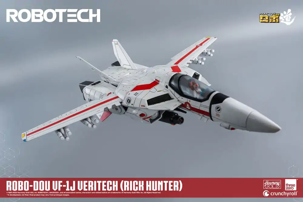 Figurină de acțiune Robotech ROBO-DOU VF-1J Veritech (Rick Hunter) 20 cm poza produsului