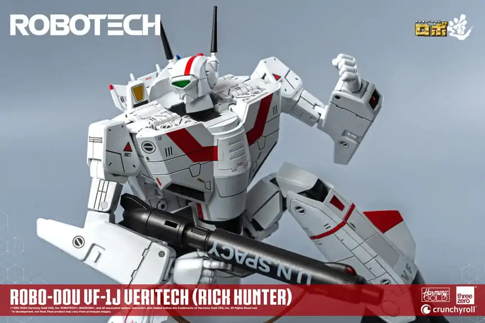 Figurină de acțiune Robotech ROBO-DOU VF-1J Veritech (Rick Hunter) 20 cm poza produsului