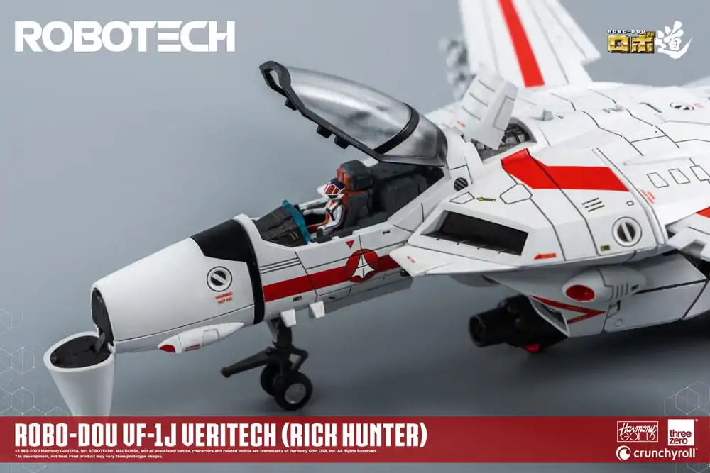 Figurină de acțiune Robotech ROBO-DOU VF-1J Veritech (Rick Hunter) 20 cm poza produsului