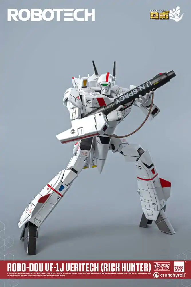 Figurină de acțiune Robotech ROBO-DOU VF-1J Veritech (Rick Hunter) 20 cm poza produsului