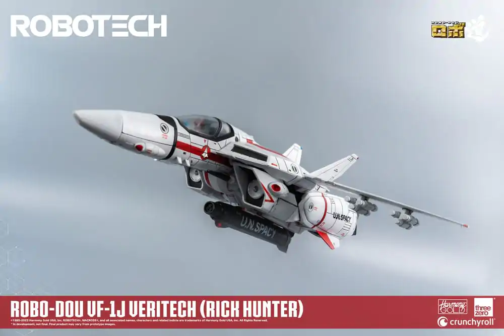 Figurină de acțiune Robotech ROBO-DOU VF-1J Veritech (Rick Hunter) 20 cm poza produsului