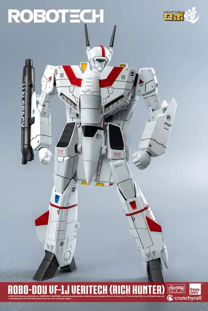 Figurină de acțiune Robotech ROBO-DOU VF-1J Veritech (Rick Hunter) 20 cm poza produsului