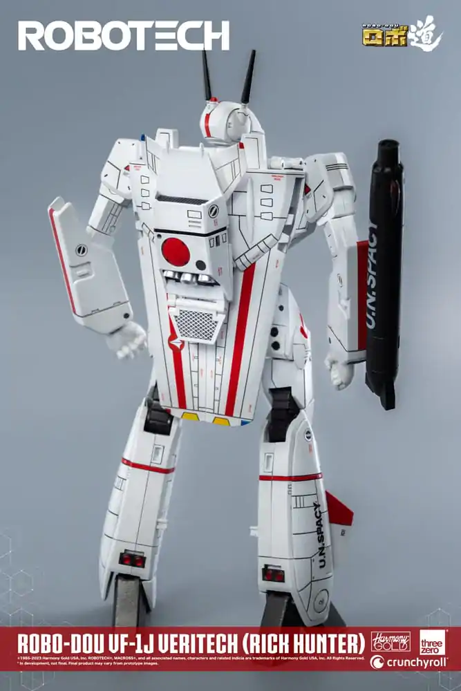 Figurină de acțiune Robotech ROBO-DOU VF-1J Veritech (Rick Hunter) 20 cm poza produsului