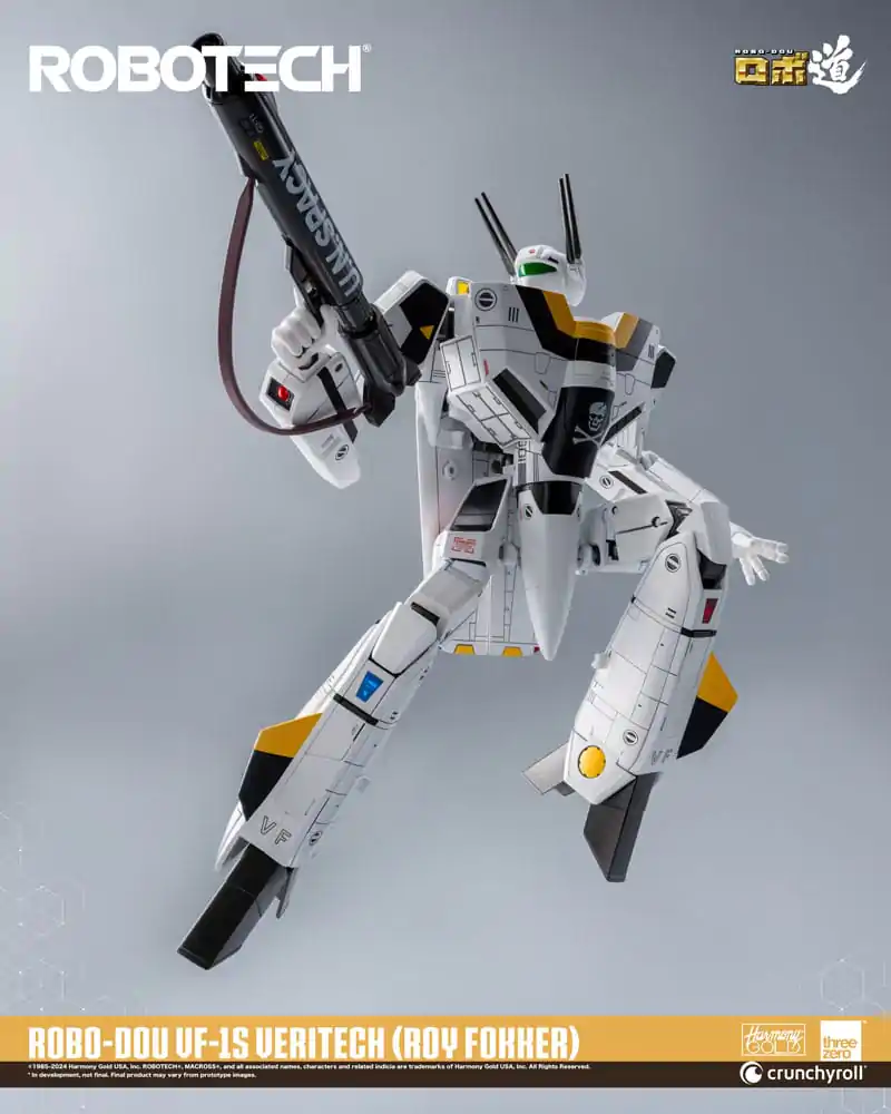 Robotech Figurina de actiune ROBO-DOU VF-1S Veritech (Roy Fokker) 20 centimetri poza produsului
