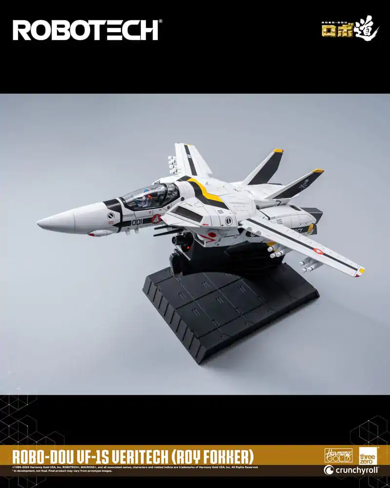 Robotech Figurina de actiune ROBO-DOU VF-1S Veritech (Roy Fokker) 20 centimetri poza produsului