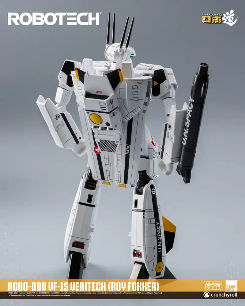 Robotech Figurina de actiune ROBO-DOU VF-1S Veritech (Roy Fokker) 20 centimetri poza produsului