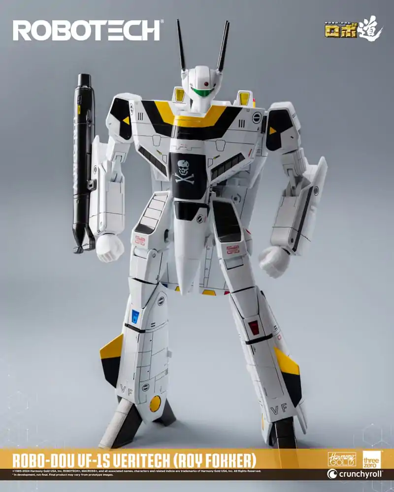 Robotech Figurina de actiune ROBO-DOU VF-1S Veritech (Roy Fokker) 20 centimetri poza produsului