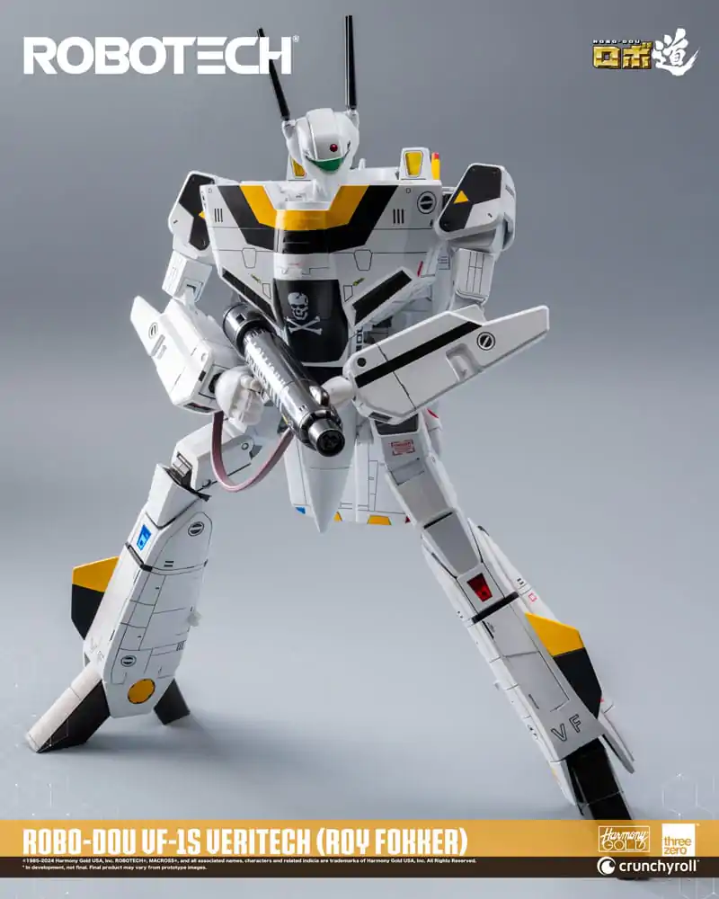 Robotech Figurina de actiune ROBO-DOU VF-1S Veritech (Roy Fokker) 20 centimetri poza produsului