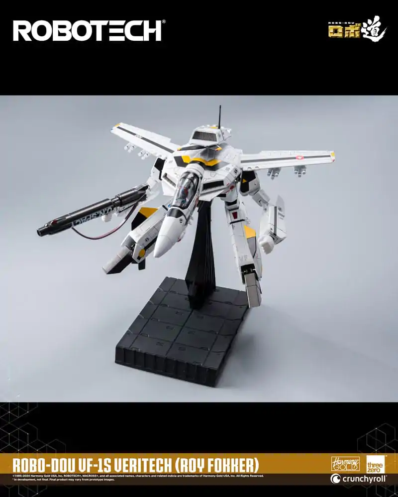 Robotech Figurina de actiune ROBO-DOU VF-1S Veritech (Roy Fokker) 20 centimetri poza produsului