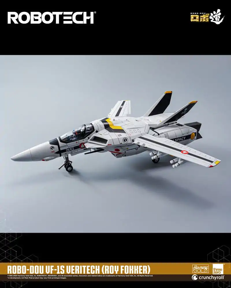 Robotech Figurina de actiune ROBO-DOU VF-1S Veritech (Roy Fokker) 20 centimetri poza produsului