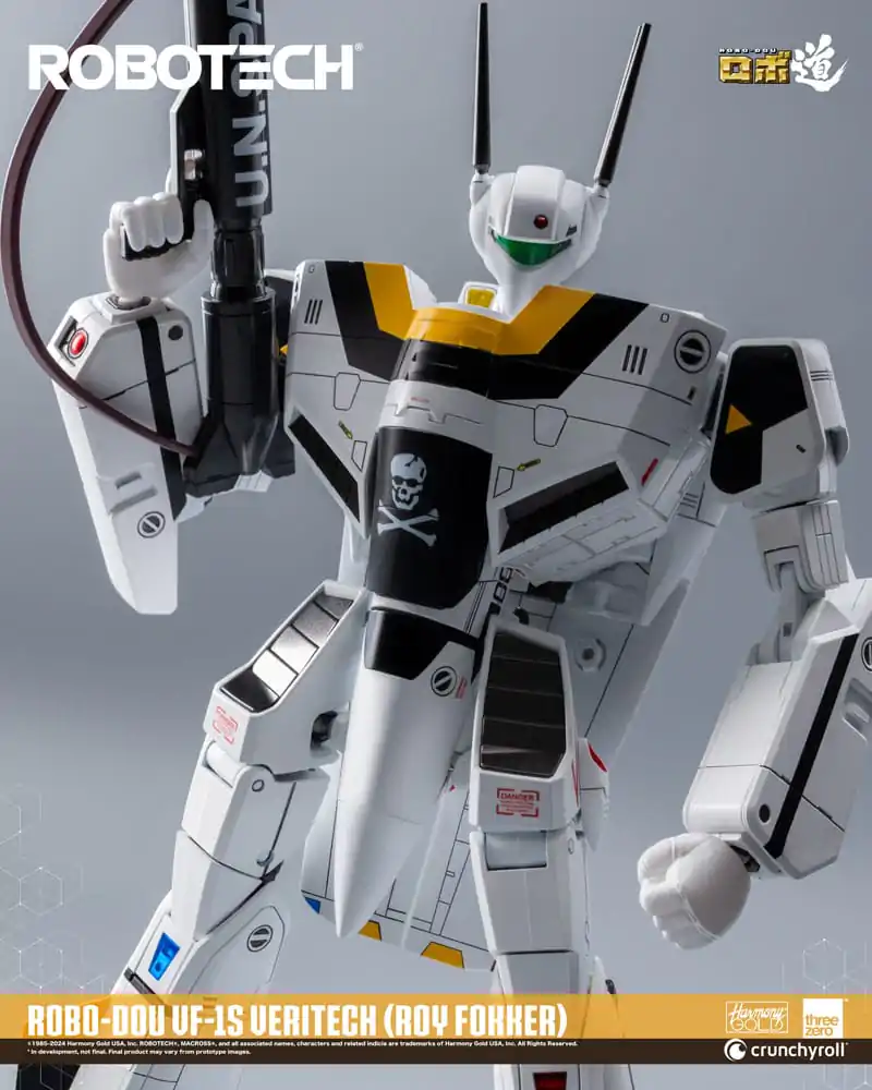 Robotech Figurina de actiune ROBO-DOU VF-1S Veritech (Roy Fokker) 20 centimetri poza produsului