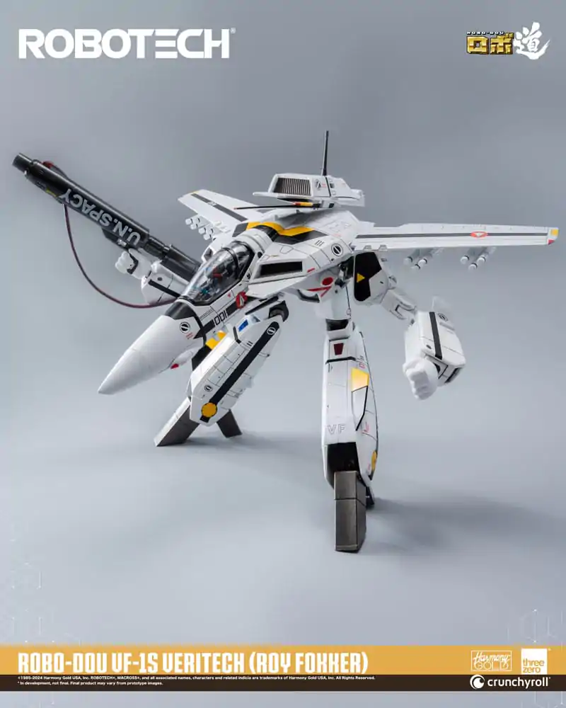 Robotech Figurina de actiune ROBO-DOU VF-1S Veritech (Roy Fokker) 20 centimetri poza produsului