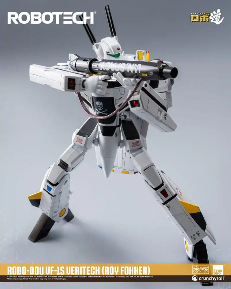 Robotech Figurina de actiune ROBO-DOU VF-1S Veritech (Roy Fokker) 20 centimetri poza produsului