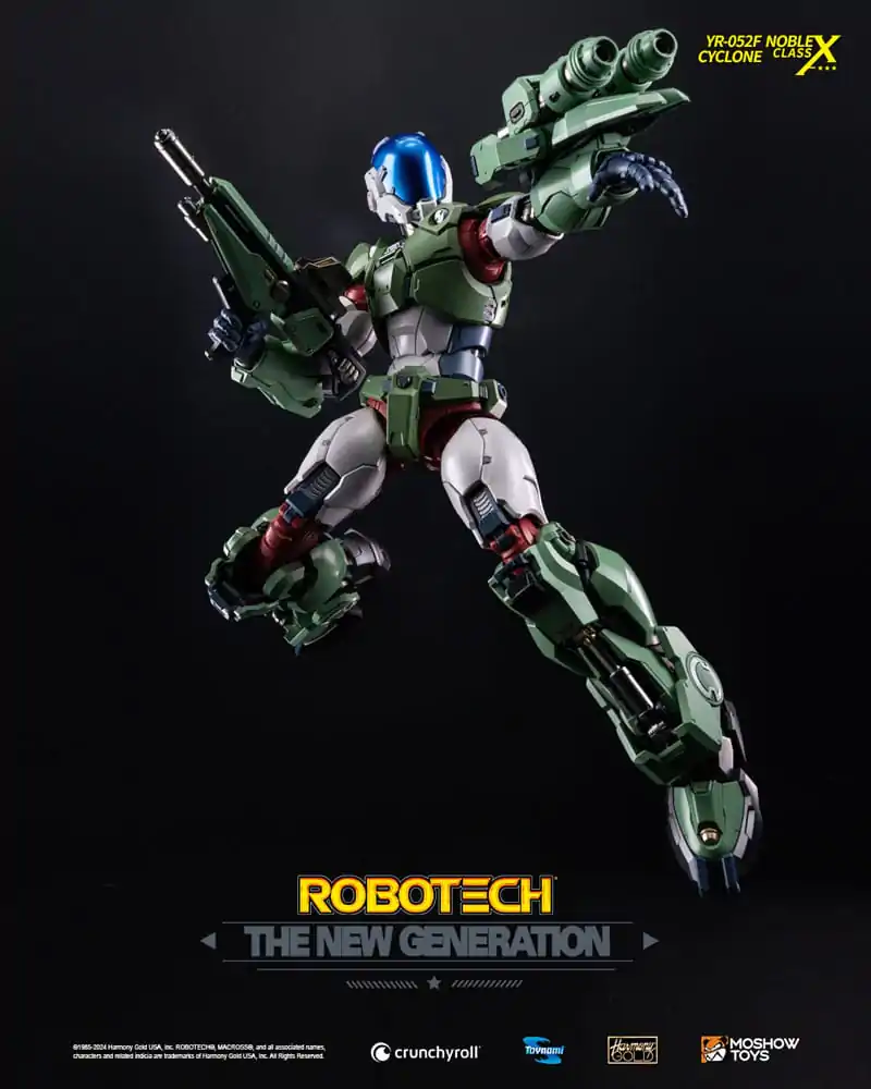 Figurina de actiune Robotech The New Generation YR-052F Transformable Cyclone 29 cm poza produsului