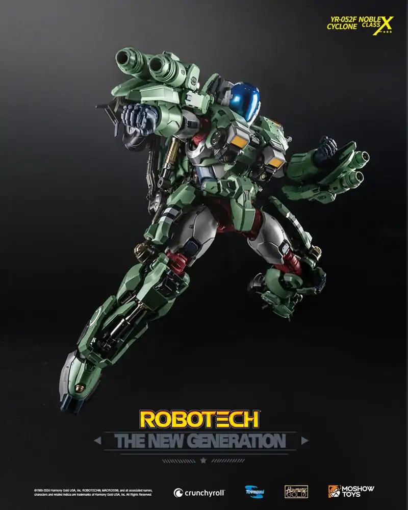 Figurina de actiune Robotech The New Generation YR-052F Transformable Cyclone 29 cm poza produsului