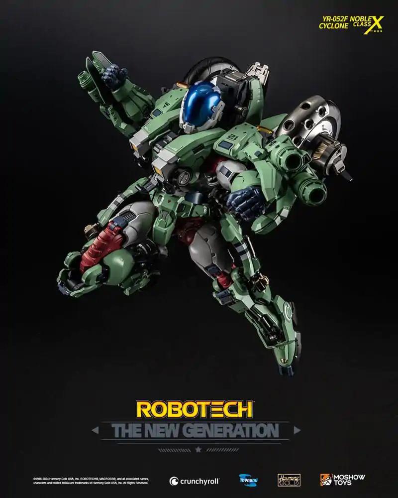 Figurina de actiune Robotech The New Generation YR-052F Transformable Cyclone 29 cm poza produsului
