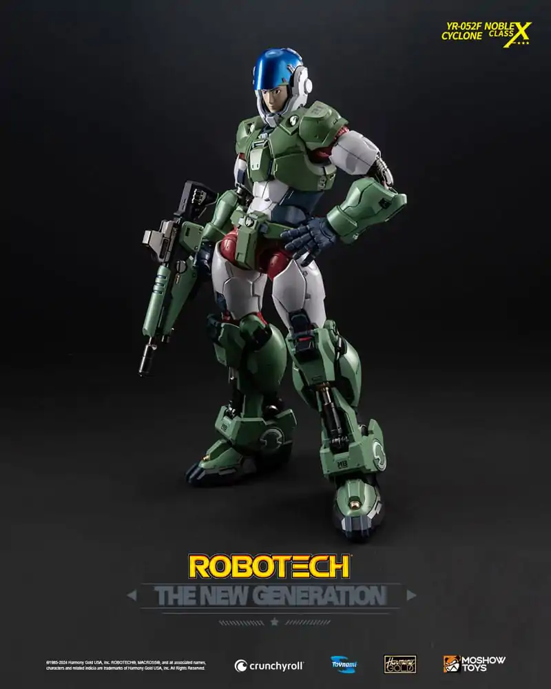 Figurina de actiune Robotech The New Generation YR-052F Transformable Cyclone 29 cm poza produsului