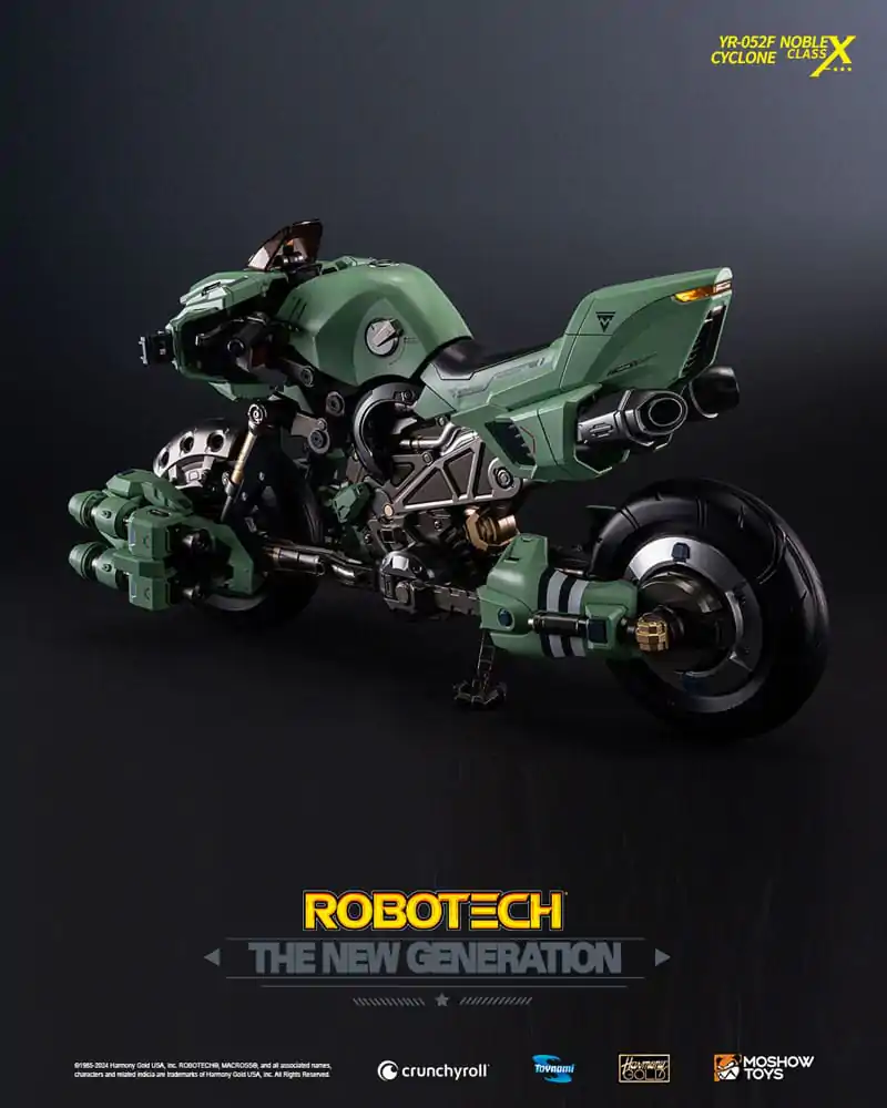 Figurina de actiune Robotech The New Generation YR-052F Transformable Cyclone 29 cm poza produsului