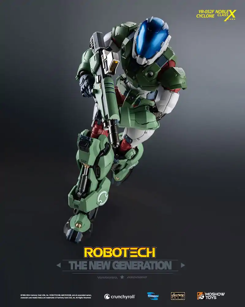 Figurina de actiune Robotech The New Generation YR-052F Transformable Cyclone 29 cm poza produsului